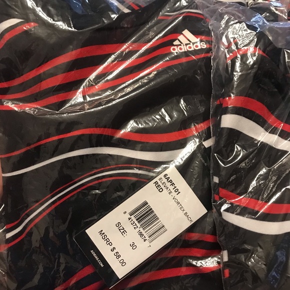 NEW Adidas Elevate Vortex Back Swimsuit in Black - Picture 5 of 6